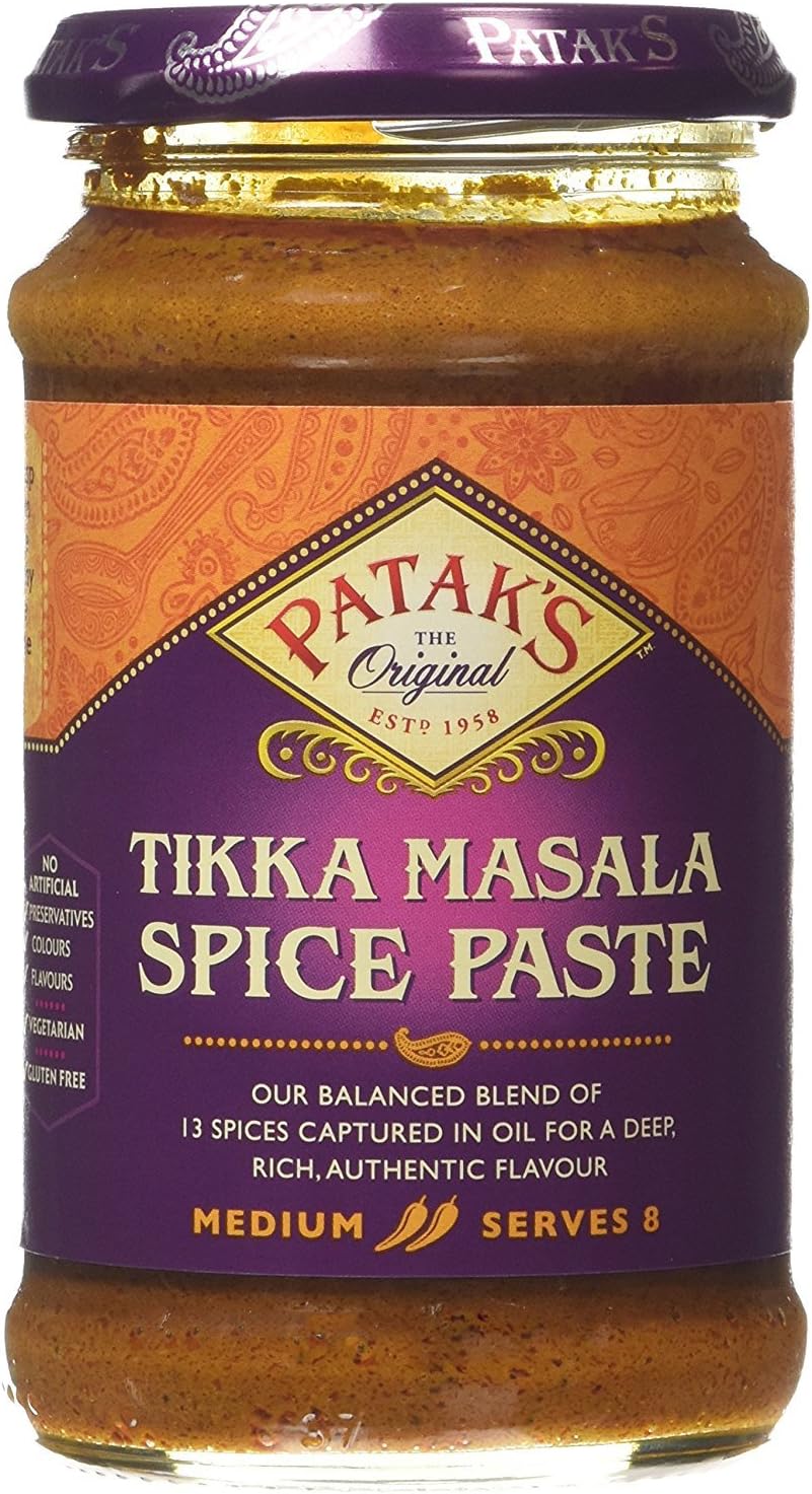 Patak's Medium Tikka Masala Curry Paste (283g) - Pack of 2