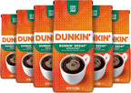 Dunkin' Decaf Medium Roast Decaffeinated Ground Coffee, 12 Ounce (Pack of 6)