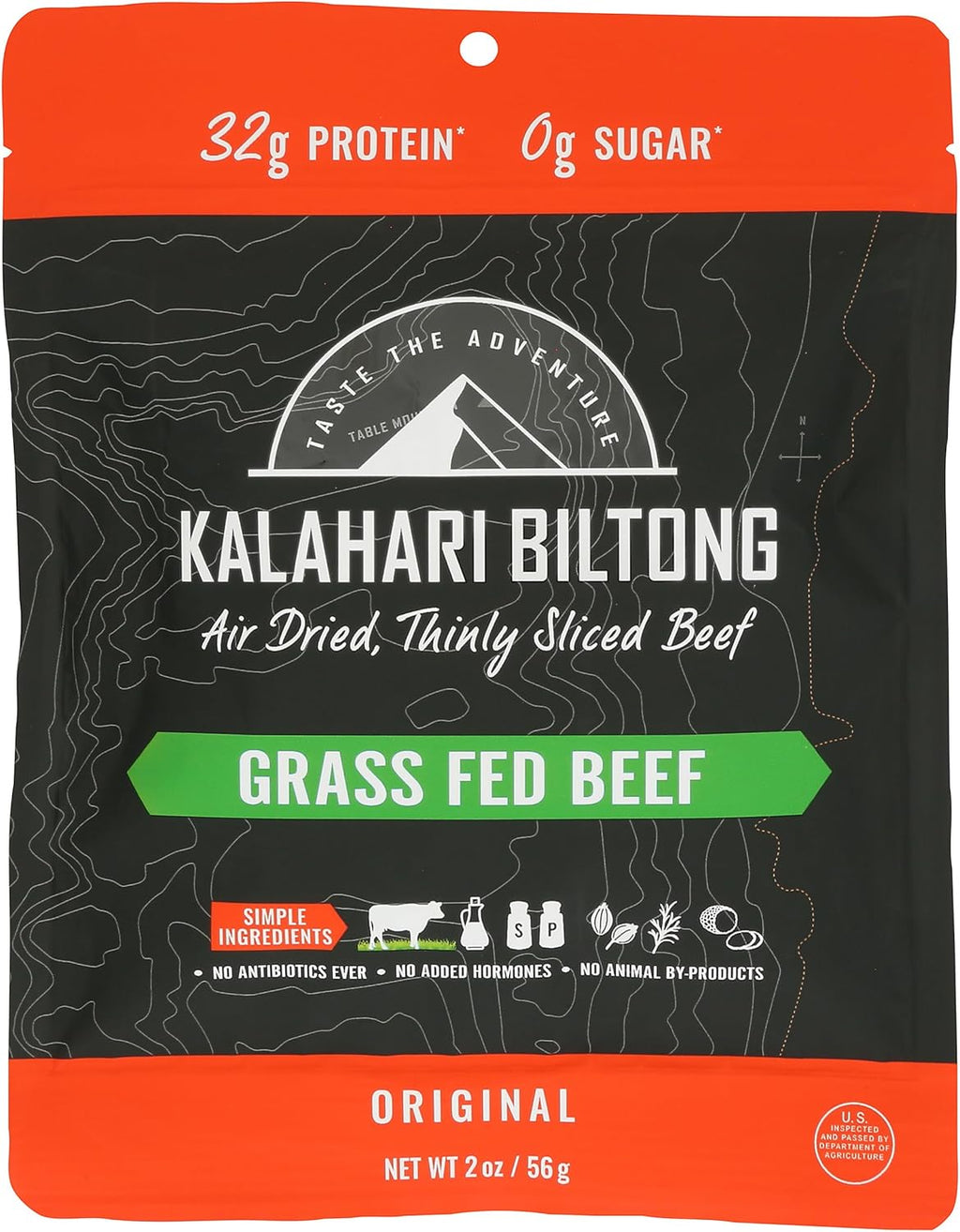 KALAHARI Original Kalahari Biltong, 2 OZ