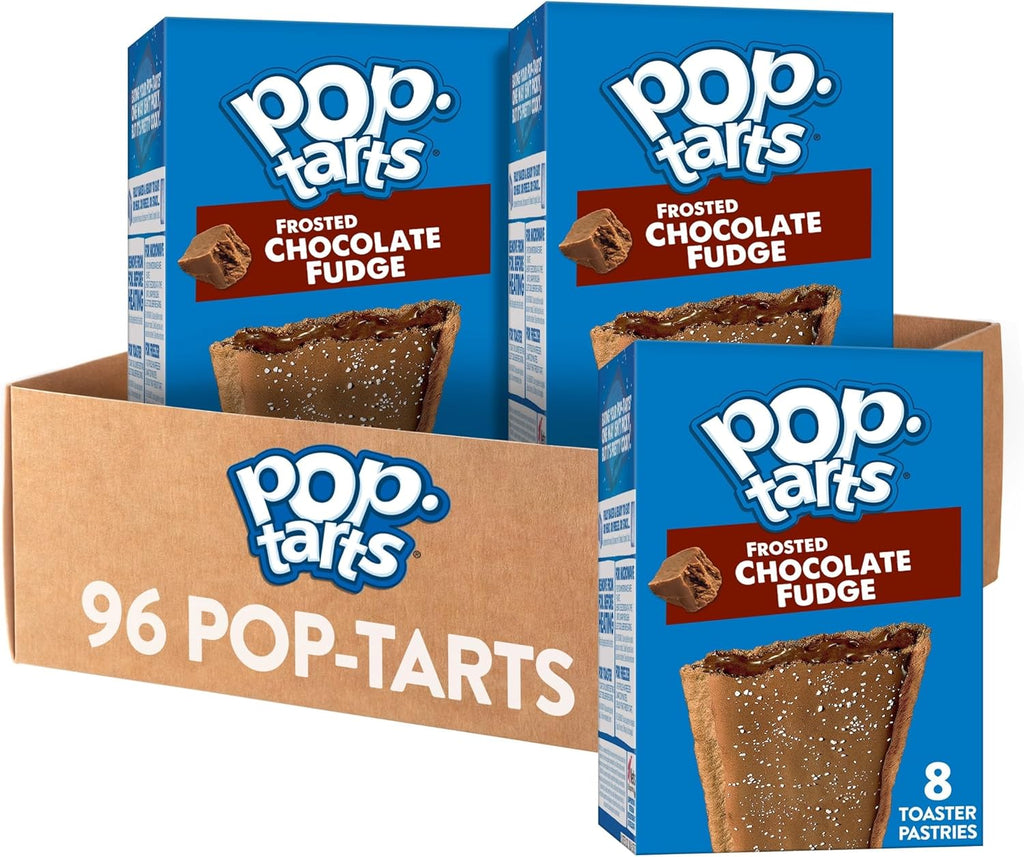 Pop-Tarts Toaster Pastries, Frosted Chocolate Fudge 13.5oz (12 Count)