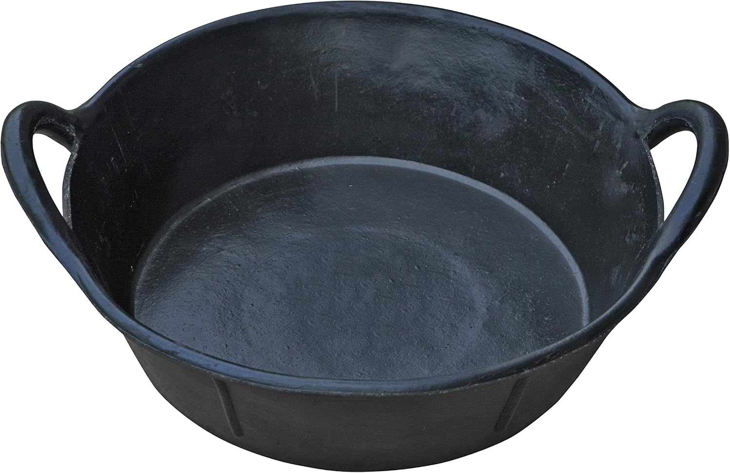 Little Giant® Rubber Utility Pan | Durable & Versatile Rubber Tub with Handles (3 Gallon, 1, Count)