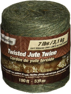 530-12CC 530 Natural Heavy Duty Jute Twine, 190-Feet