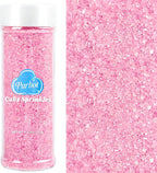 Pink Sprinkles Sanding Sugar for Baking, 6.35 oz Edible Sparkling Sugar Crystals, Decorating Sugar Sprinkles for Cake Cupcake Cookie Ice Cream Topping