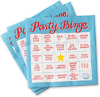 Em & Friends 20-Count Cocktail Napkins, 5 x 5-inches, Party Bingo