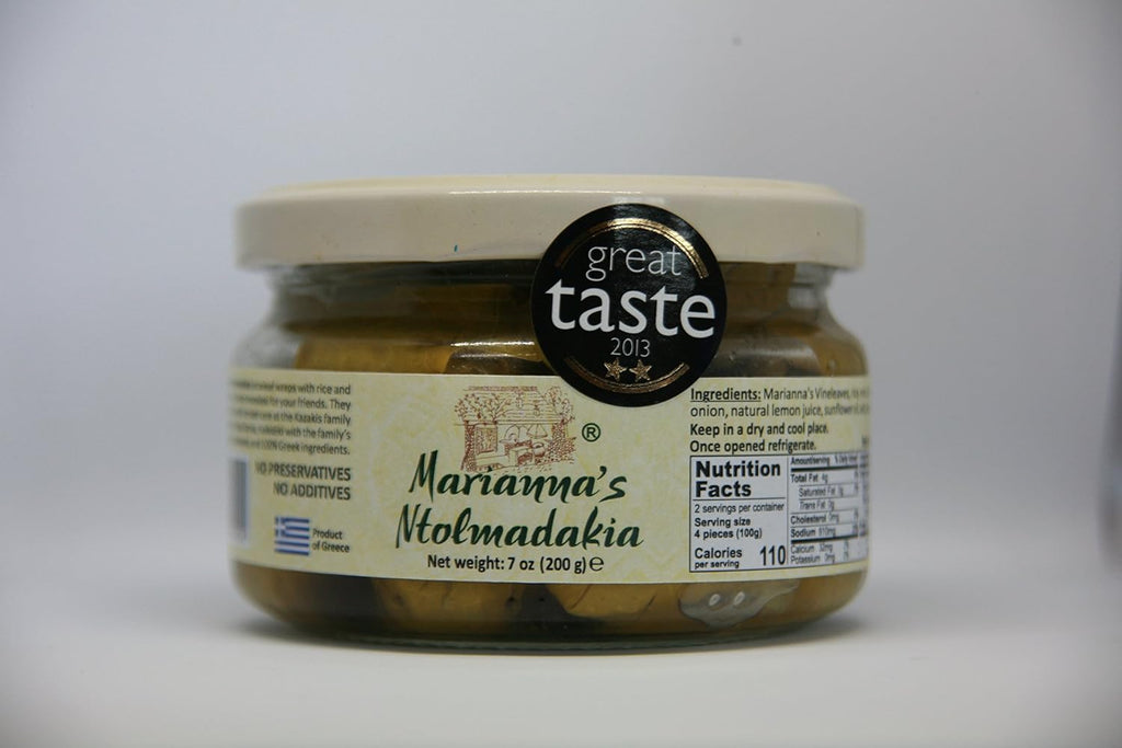 Marianna's Stuffed Greek Grape Leaves Dolmades from Halkidiki Greece 200gr. See our Special offers
