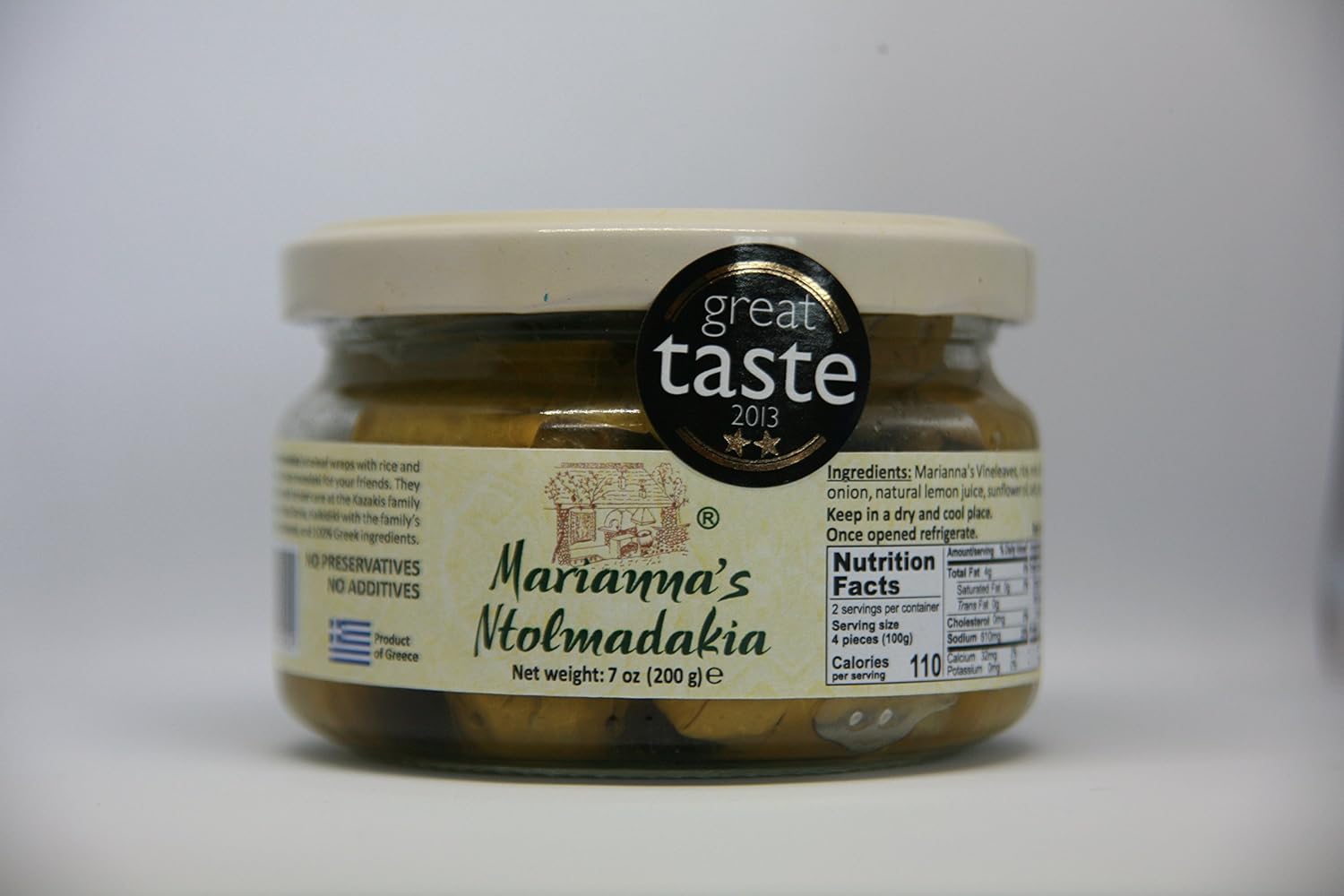 Marianna's Stuffed Greek Grape Leaves Dolmades from Halkidiki Greece 200gr. See our Special offers