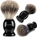100% Pure Badger Shaving Brush Engineered to Deliver the Best Shave of Your Life. No Matter What Method You use, Safety Razor, Double Edge Razor, Staight Razor or Shaving Razor,. …