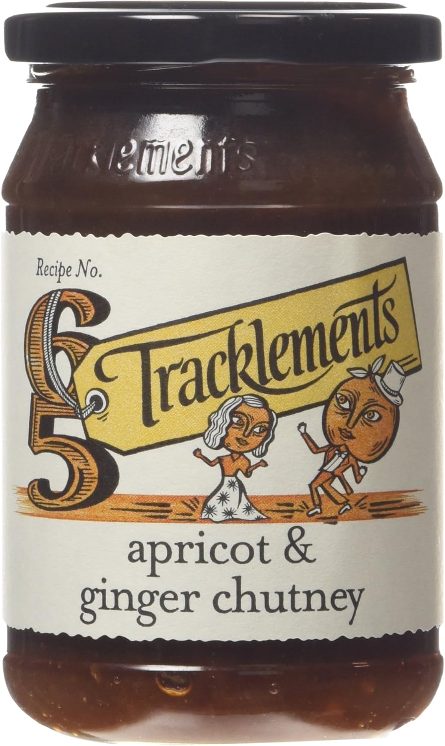 TRACKLEMENTS Apricot Ginger Chutney, 320 GR