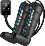 FIT KING Upgraded Cordless Recovery System, Professional Air Compression Massager, Reduces Muscle Pain and Improves Circulation, Warm-up and Fast Recovery for Athletes, Zone Massage Optional (Medium)