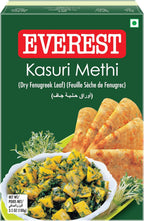 Everest Kasuri Methi, 100 grams Pouch - 3.5 oz - India - Kasuri Methi Leaves