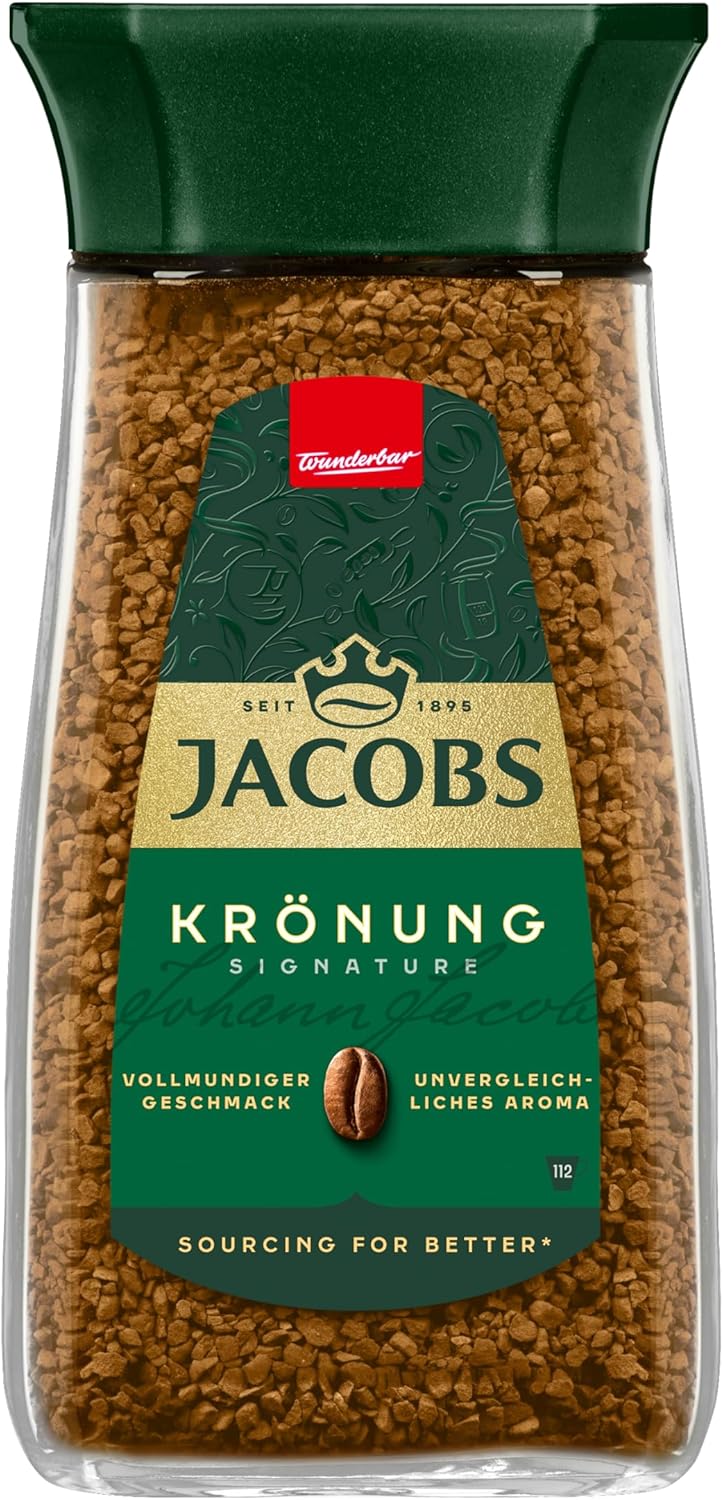 Jacobs KRONUNG Instant Coffee, 200g jar
