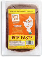 Date Lady Organic Date Paste (2.2 lbs) | 1 Ingredient: 100% Organic Dates | Vegan, Paleo, Gluten Free & Kosher | No Added Sugar | Substitute for Sugar in Baking, Add to Smoothies, Great Pantry Staple