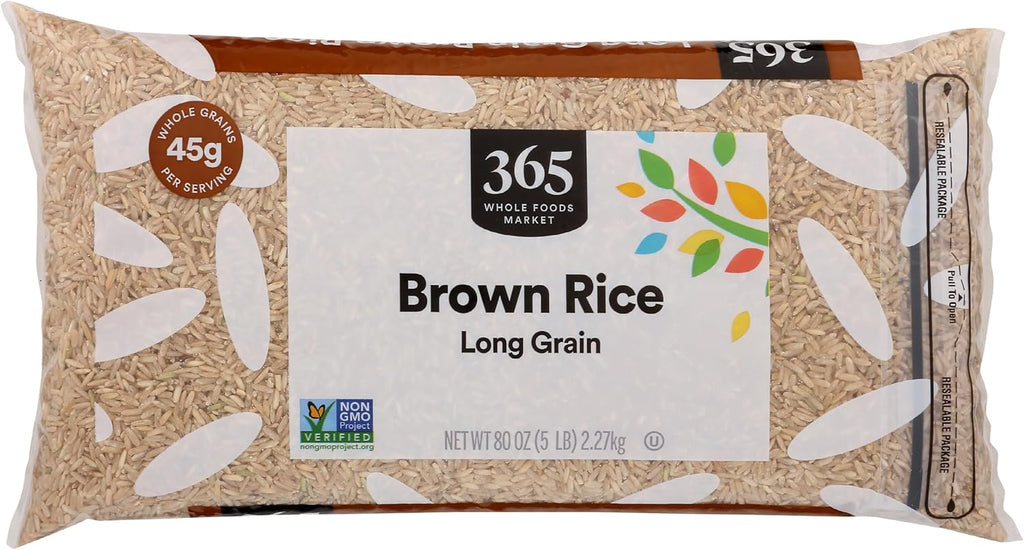 365 by Whole Foods Market, Long Grain Brown Rice, 80 Ounce