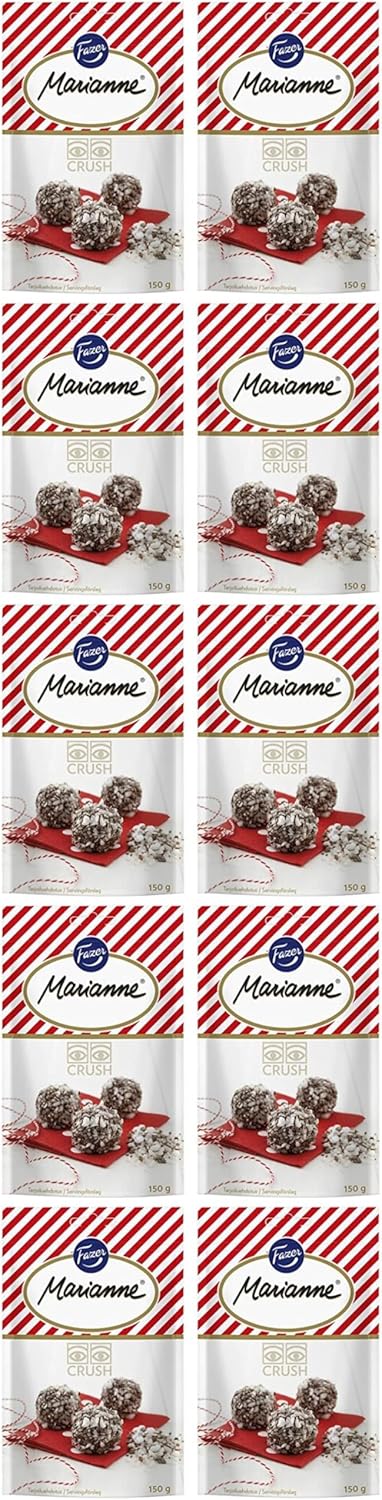 Fazer Marianne Crush crushed Candy 10 Packs of 150g