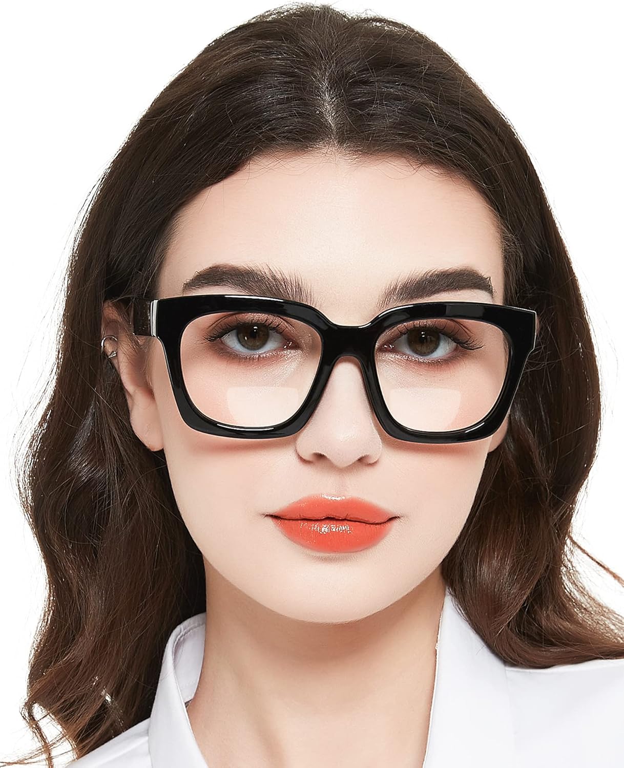 MARE AZZURO Oversized Bifocal Reading Glasses Women Blue Light Blocking Readers 1.0 1.25 1.5 1.75 2.0 2.25 2.5 2.75 3.0 3.5