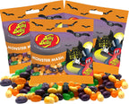 Sweetzo Monster Mash Jelly Beans Assorted Flavors Halloween 2024 Candy, Vegetarian, OU Kosher, Treat Candies (Pack of 3)