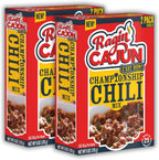 Ragin' Cajun Championship Chili Mix - Pack of 2, Gluten-Free, No MSG - Louisiana Creole Spice Blend for Beef, Pork or Turkey