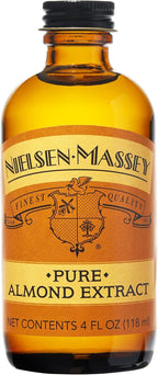 Nielsen-Massey Pure Almond Extract for Baking and Cooking 4 Ounce Bottle