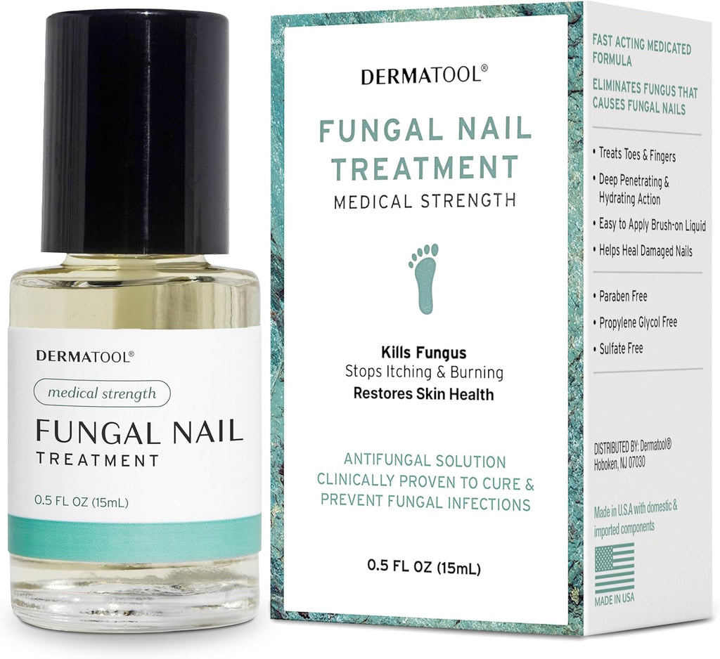 Toenail Fungus Treatment Extra Strength Antifungal Solution and Nail Fungus Treatment for Toenail - Repairs Fungal Damaged, Yellow, Thick, Discolored Nails - Fingernails and Toe Nail Fungus Treatments