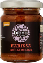 Biona Organic - Harissa Chilli Relish - 125g (Case of 6)