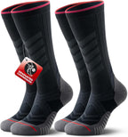 Compression Socks for Women and Men 2 Pairs, Performance Compression Socks Support for Flying, Athletic, Running, Hiking