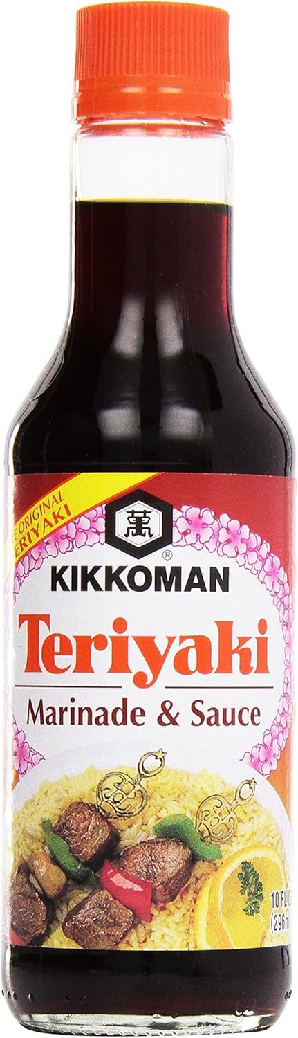 Kikkoman Teriyaki Marinade & Sauce, 10 oz
