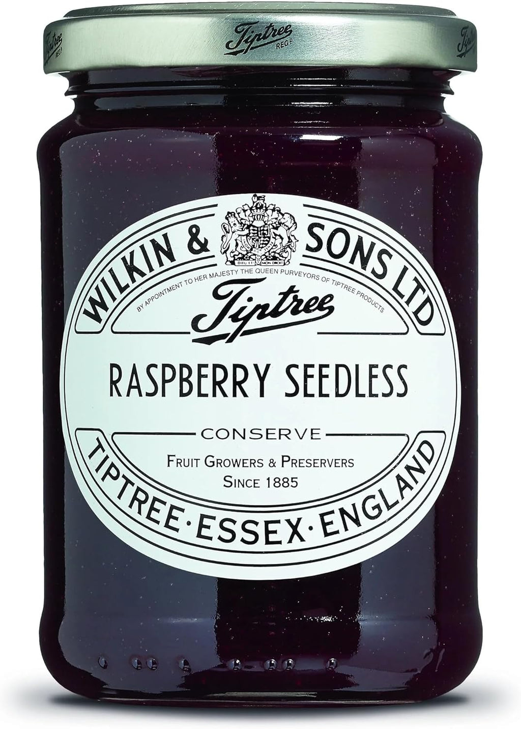 Tiptree Raspberry Seedless Preserve 340g (Pack of 2)
