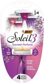 BIC Soleil Twilight Disposable Razor, Women, 4-Count (Pack of 6)