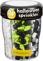Food Items Sprinkle Mix, Halloween Shapes, 6 Cell (710-0-0535)