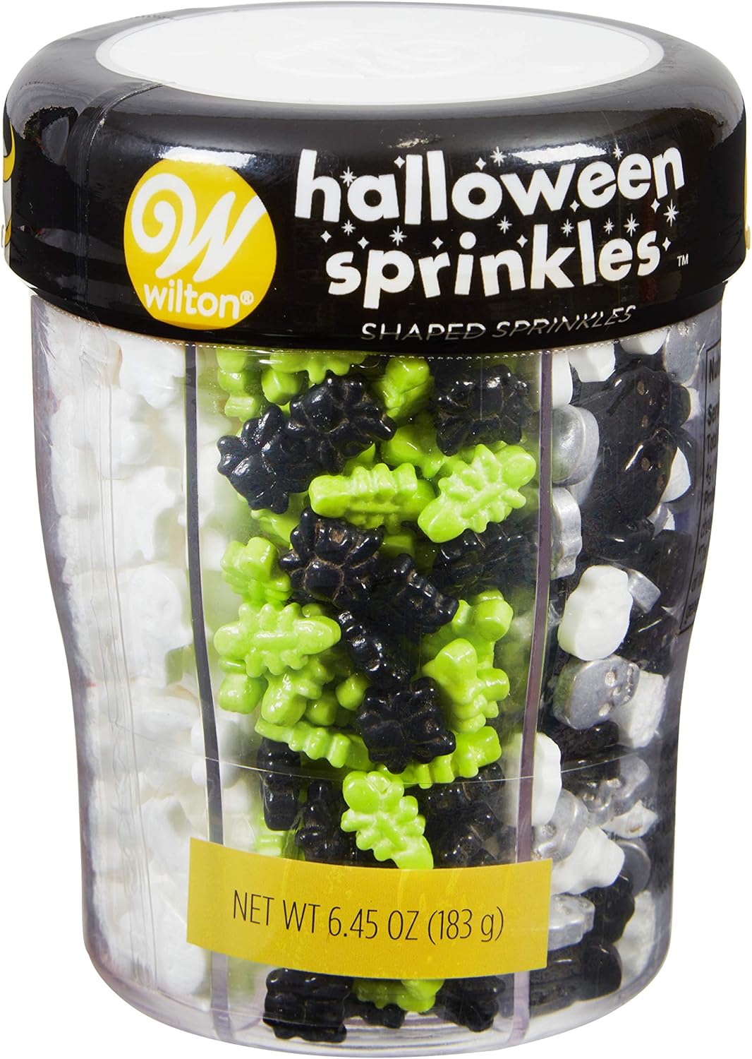 Food Items Sprinkle Mix, Halloween Shapes, 6 Cell (710-0-0535)