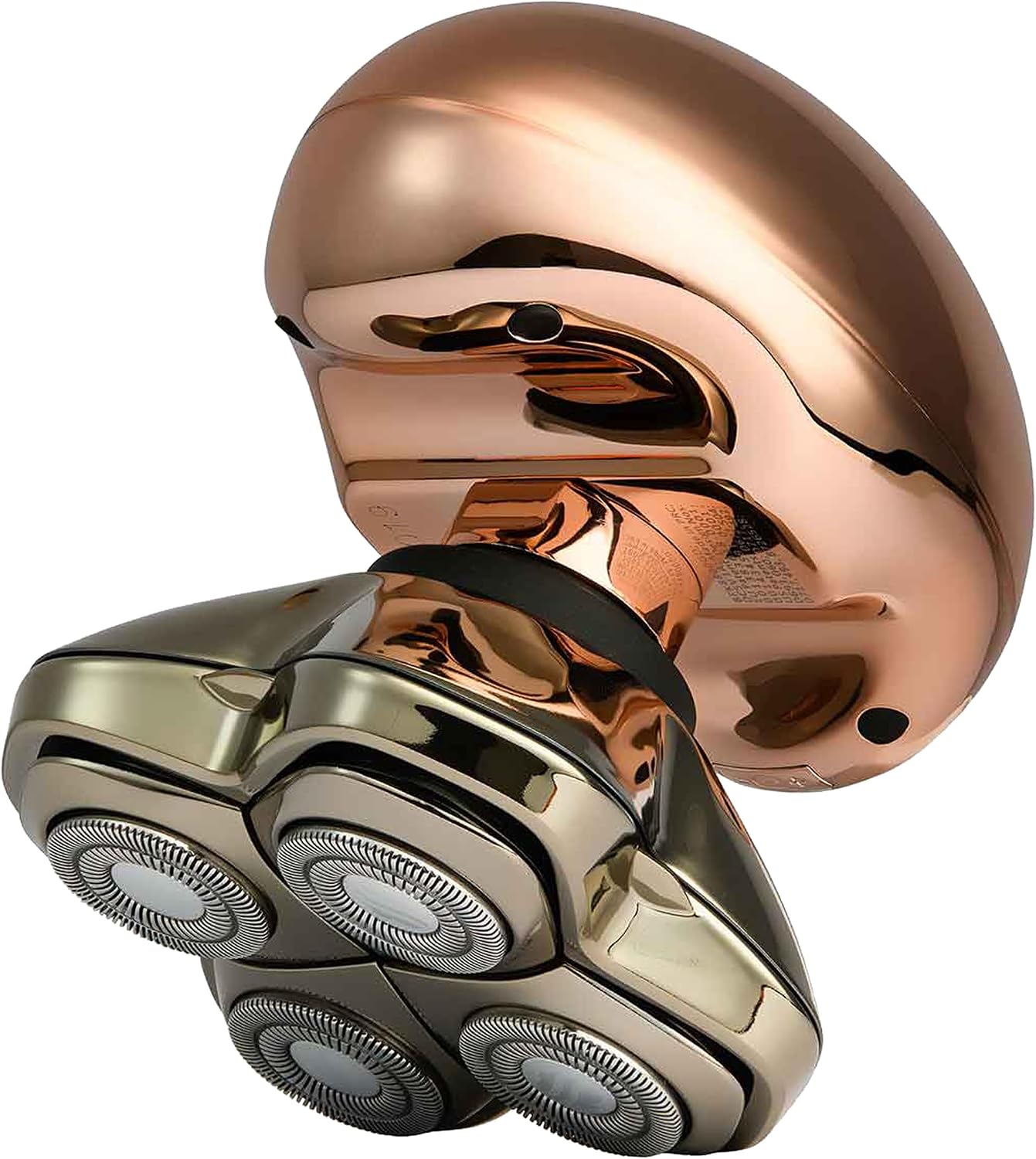 Skull Shaver Butterfly Kiss PRO - Women's Electric Shaver for Bikini Line, Legs & Body - Wet & Dry Use - Ergonomic, Hypoallergenic Blades - 60 Minutes Cordless Use - Rose Gold