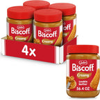 Lotus Biscoff - Cookie Butter Spread - Creamy -non GMO - Vegan- 56.4 Ounce (Pack of 4)