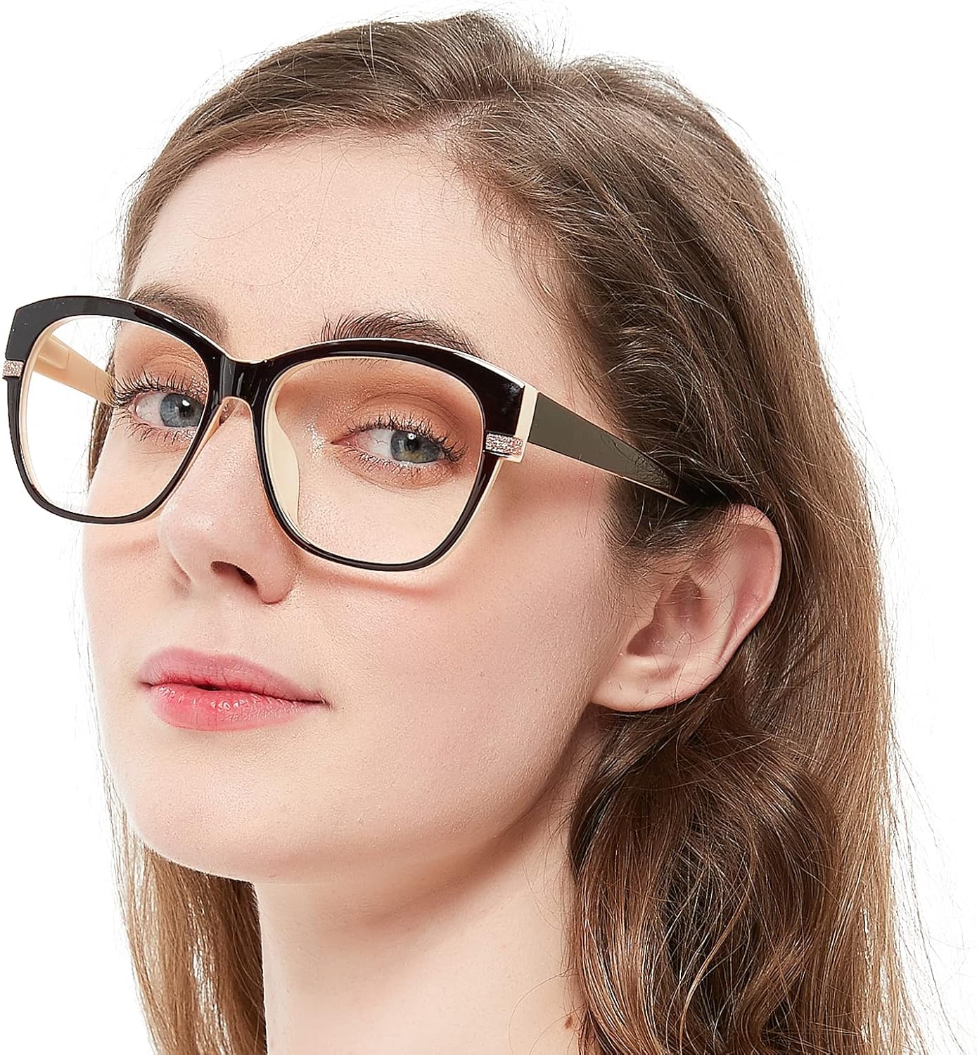 OCCI CHIARI Oversized Reading Glasses for Women Stylish Square Round Readers 1.0 1.25 1.50 1.75 2.0 2.25 2.50 2.75 3.0 3.5