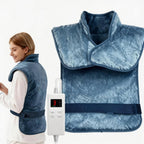 Wearable Heating Pad for Back Neck and Shoulders, Heating Wrap for Pain Relief, Gifts for Mom Grandma Women, Birthday Gifts for Women Men, Gifts for Women, Mothers Day Gifts