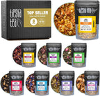 Tiesta Tea - Top 8 Favorites Sampler Set, Loose Leaf, Up to 80 Cups, High to No Caffeine, Hot & Iced, Tea Variety Pack with Green, Herbal, & Black, 8 Sample Pouches