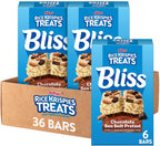 Rice Krispies Treats Bliss Crispy Marshmallow Squares, Snack Bars, Chocolate Sea Salt Pretzel (6 Boxes, 36 Bars)