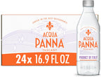 Acqua Panna Natural Spring Water, 16.9 Fl. Oz. Plastic Bottles, Pack of 24