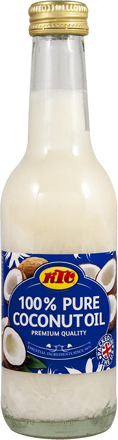KTC Pure Coconut Oil 250 ml (Pack of 6)