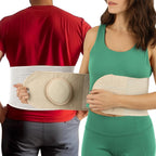 Hernia Belt for Men or Women | C Section Belly Binder & Abdominal Binder | Post Surgery & Pregnancy Tummy Tuck | Hysterectomy, Umbilical Hernia Belt Men & Women | Postpartum Belly Band Wrap (L/XL)