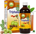BASIC AYURVEDA Triphala Juice | 32.46 Fl Oz (960ml) | Herbal Blend of Amla, Haritaki & Bibhitaki | Natural Source of Vitamin C | Supports Digestion, Detox & Gut Health | No Added Sugar