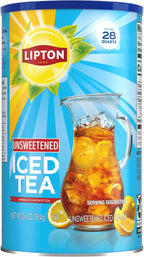 Lipton Unsweetened Iced Tea Mix, Makes 28 Quarts (Pack of 1)