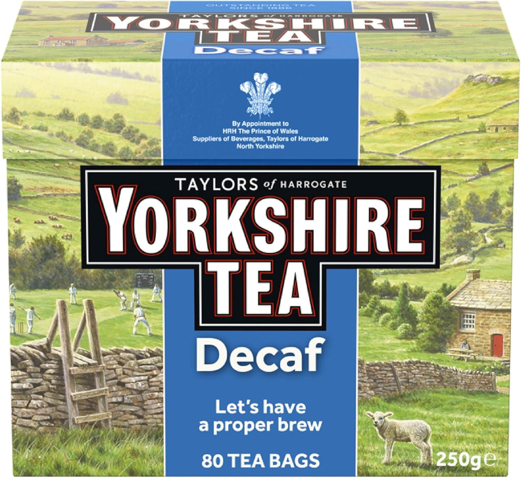 Yorkshire Decaffeinated Tea, 80 Teabags