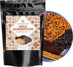 Yerbero - Authentic Gourmet Mole Almendrado 1.1 Lb (455gr) | Artisan Almond Mole Paste | Premium Quality Ingredients, All Natural, No GMO´s, No Additives, Hand Made. Imported From Puebla Mexico.