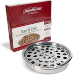 Broadman Church Supplies RemembranceWare Communion Tray & Disk, Silver, Holds 40 Cups