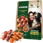 Beloved Pets Dog Treats Rawhide Kabobs with Duck & Chicken Human Grade Meat 10.6 Oz - All Natural & Dried Snacks - Grain Free Long Lasting Chews for Large & Small Dogs - Best Sticks for Training