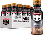 Muscle Milk Pro Series Protein Shake, Chocolate Peanut Butter, 40g Protein, 14 Fl Oz (Pack of 12)