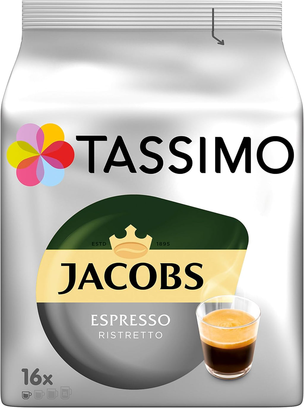 Tassimo Jacobs Espresso Ristretto 128 g