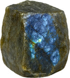 Amazing Gemstone Labradorite Raw Crystals and Healing Stones, Natural Rocks for Tumbling and DIY Raw Stones and Crystals (1 Piece)