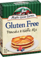 Maple Grove Farms, Pancake & Waffle Mix, Gluten Free, 16 Ounce Boxes (Pack of 4)
