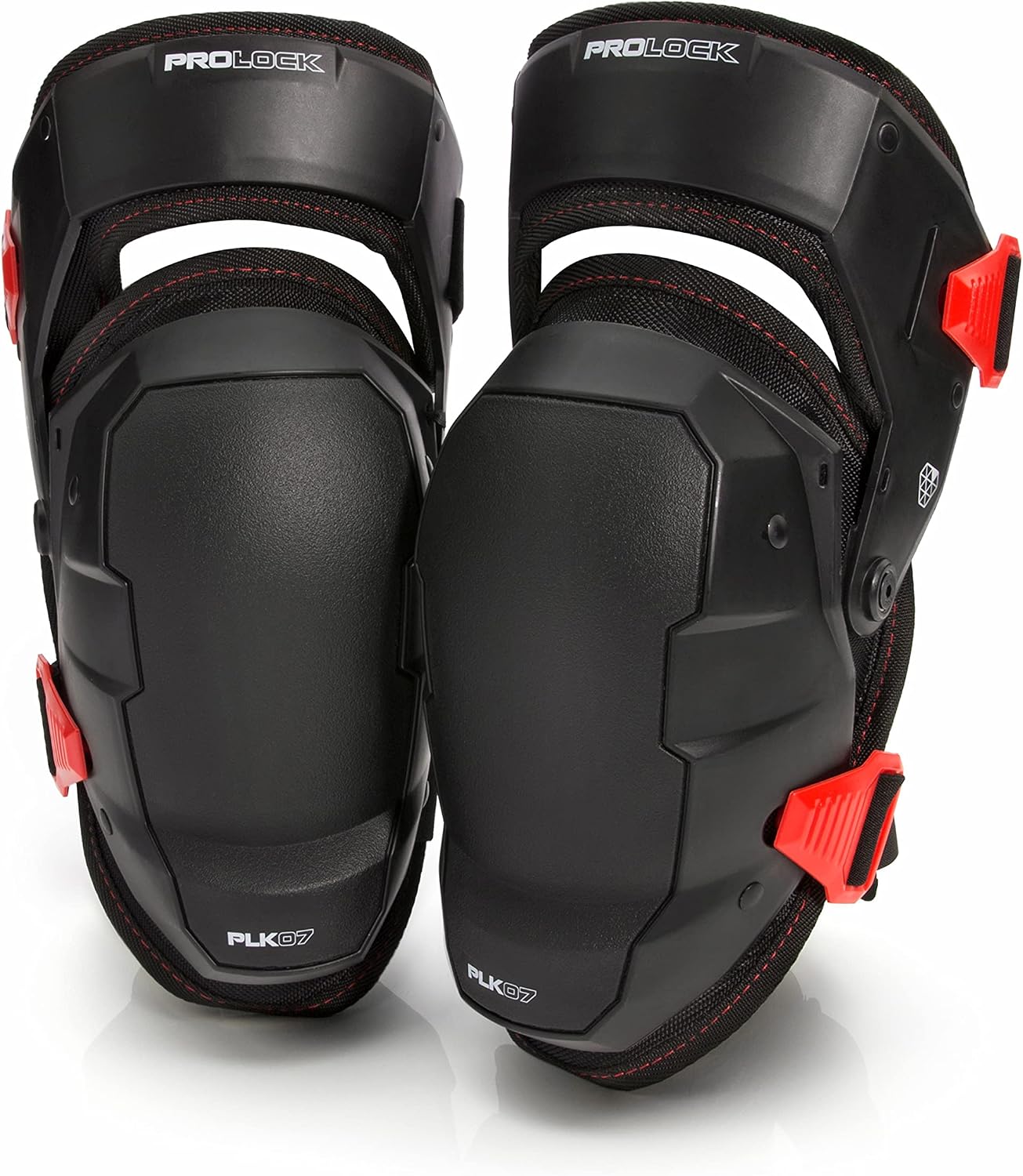 Prolock Weight-Dispersing Foam Knee Pads with Thigh Stabilization, Ideal for Flooring/Roofing, Adjustable (1 pair)